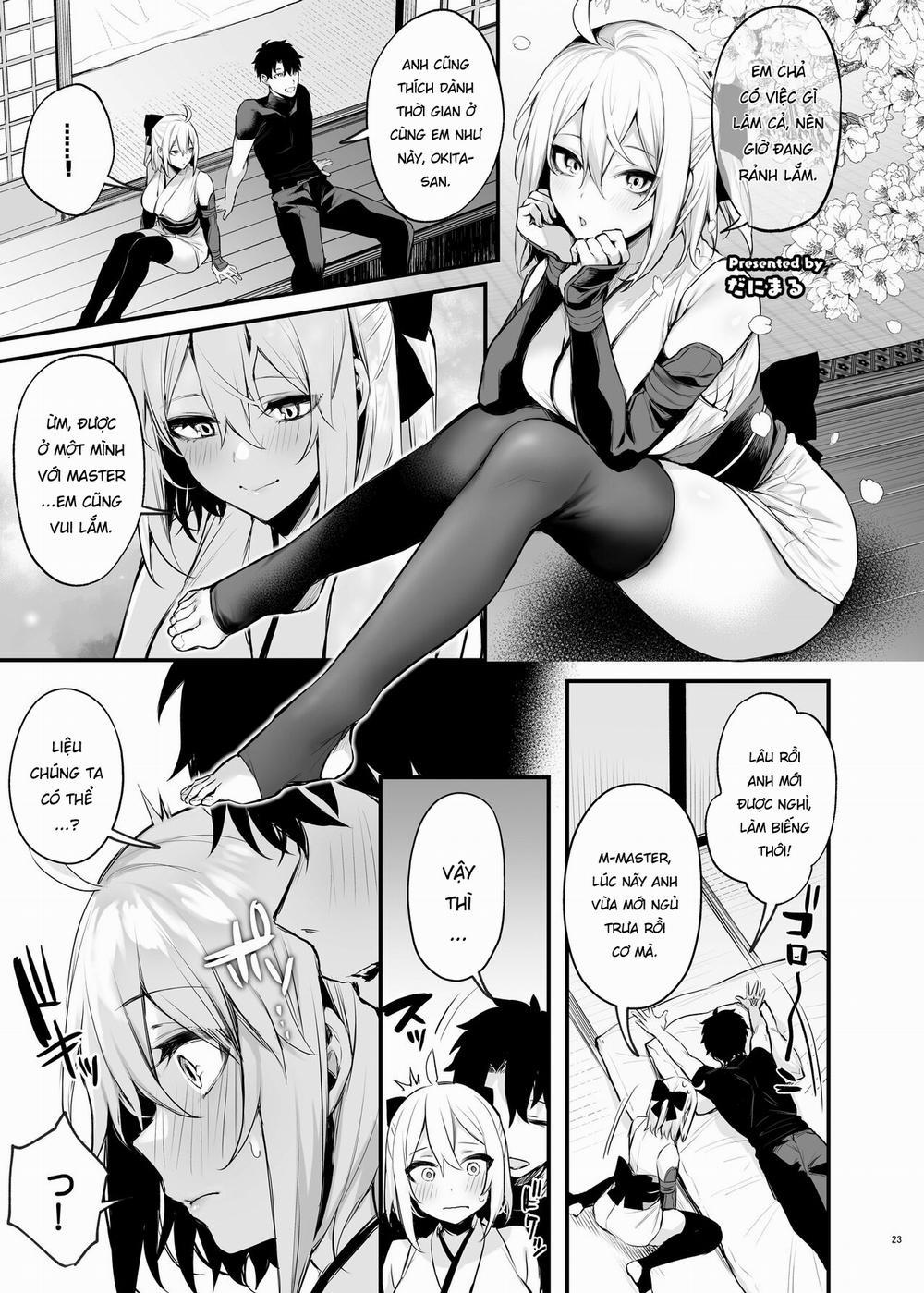 manhwax10.com - Truyện Manhwa FGO Icha Love Ero Goudou Chương Okita Souji Trang 3