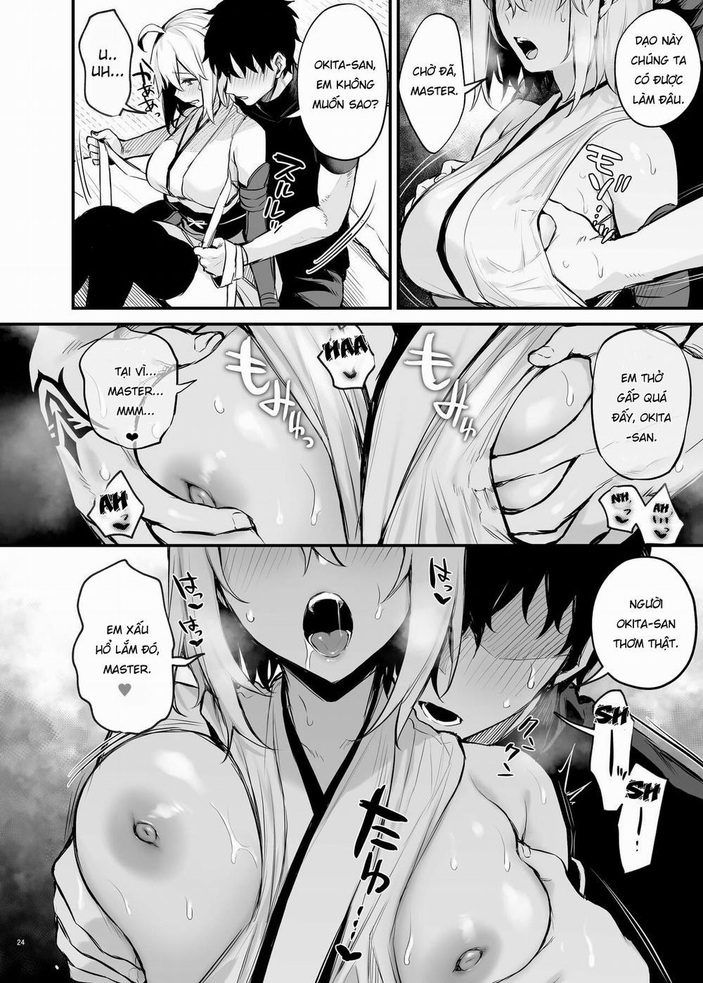 manhwax10.com - Truyện Manhwa FGO Icha Love Ero Goudou Chương Okita Souji Trang 4