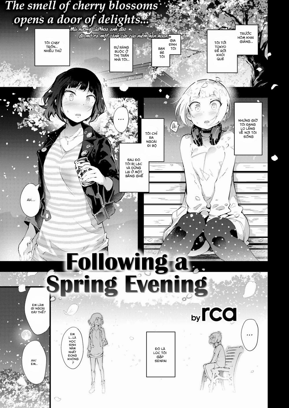 manhwax10.com - Truyện Manhwa Following a Spring Evening Chương Oneshot Art p 0 Kh ng che Trang 2