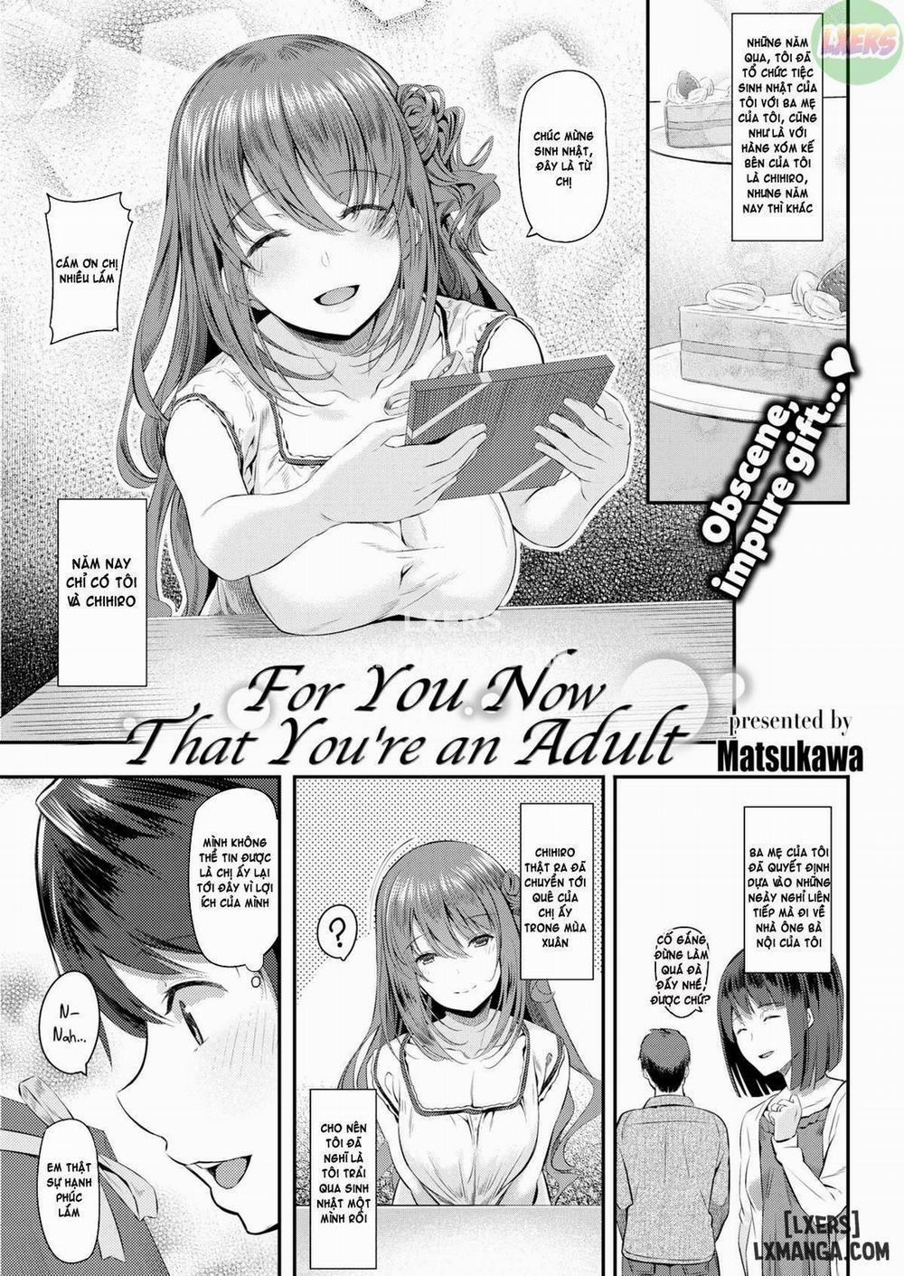 manhwax10.com - Truyện Manhwa For You Now That You’re an Adult Chương Oneshot Trang 1