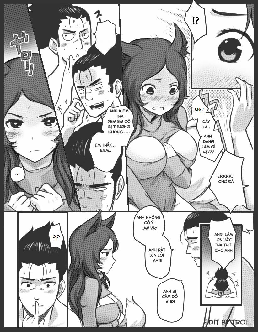 manhwax10.com - Truyện Manhwa Fox Charm - Ahri x Yasuo (League of Legends) Chương Oneshot Trang 13