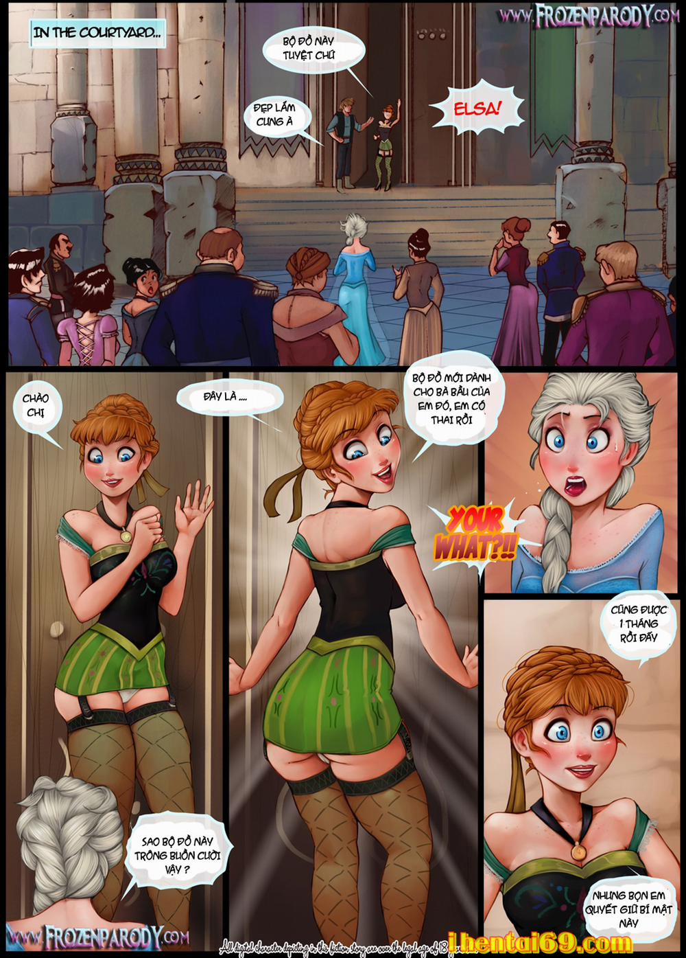 manhwax10.com - Truyện Manhwa Frozen Parody (Frozen) Chương Oneshot Kh ng che Trang 7