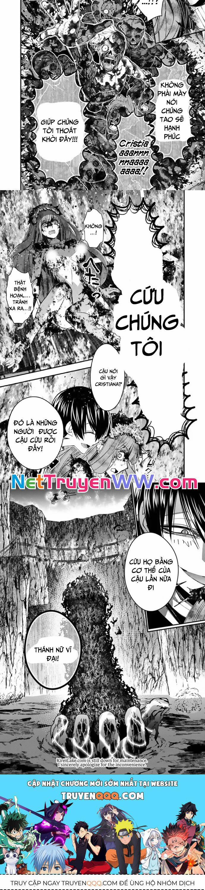 manhwax10.com - Truyện Manhwa Fukushuu Wo Koinegau Saikyou Yuusha Wa, Yami No Chikara De Senmetsu Musou Suru Chương 65 Trang 7