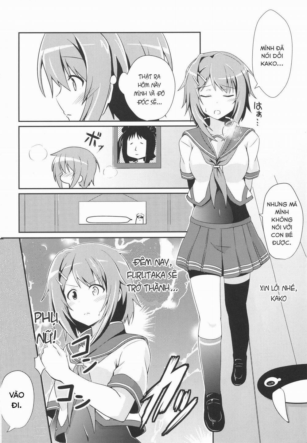 manhwax10.com - Truyện Manhwa Furutaka to Sugosu Yoru (Kantai Collection) Chương Oneshot Trang 4