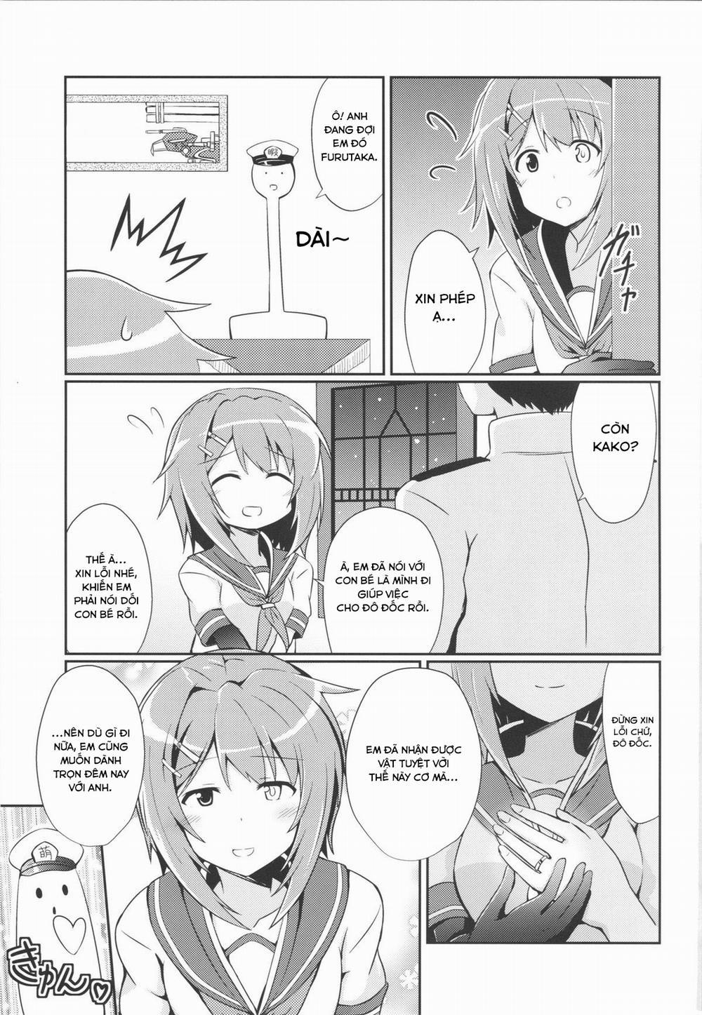 manhwax10.com - Truyện Manhwa Furutaka to Sugosu Yoru (Kantai Collection) Chương Oneshot Trang 5