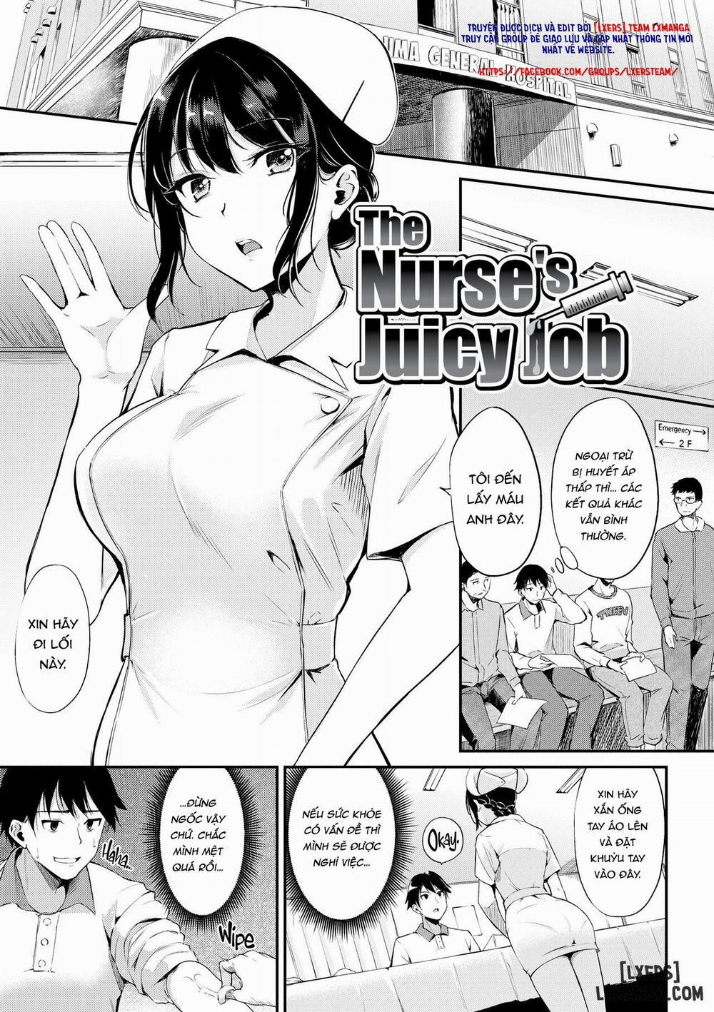 manhwax10.com - Truyện Manhwa Fushidara Working Chương 3 0 The Nurses Juicy Job Trang 1