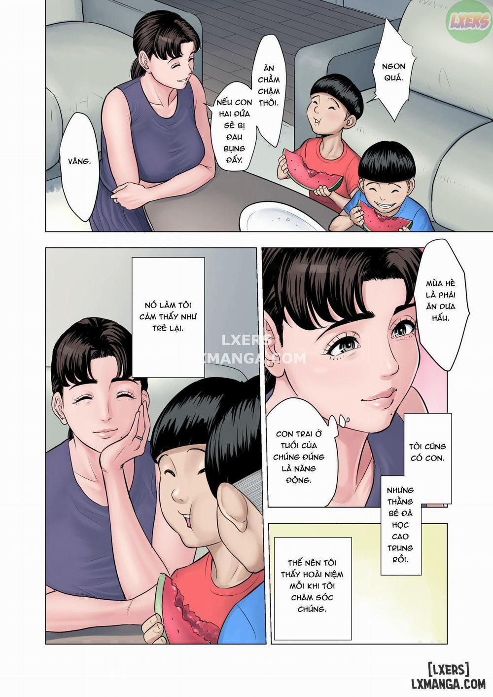 manhwax10.com - Truyện Manhwa Futago no Oi no Oba Koukou Chương Oneshot Trang 4