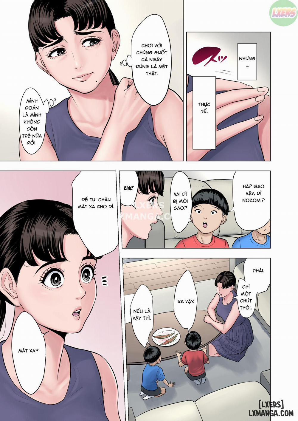 manhwax10.com - Truyện Manhwa Futago no Oi no Oba Koukou Chương Oneshot Trang 5