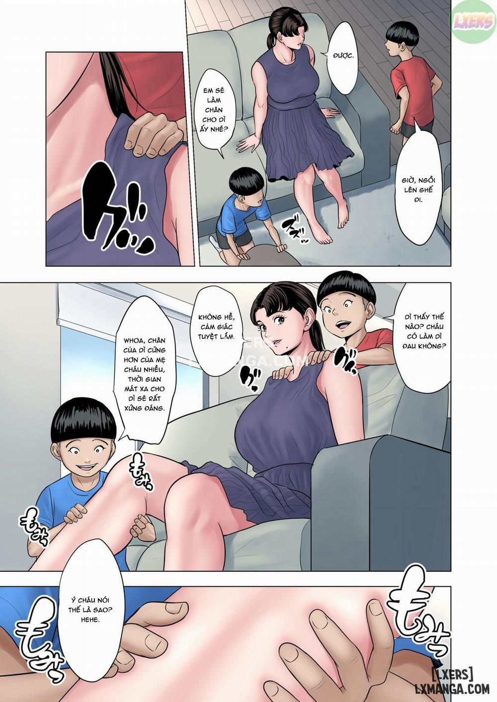 manhwax10.com - Truyện Manhwa Futago no Oi no Oba Koukou Chương Oneshot Trang 7