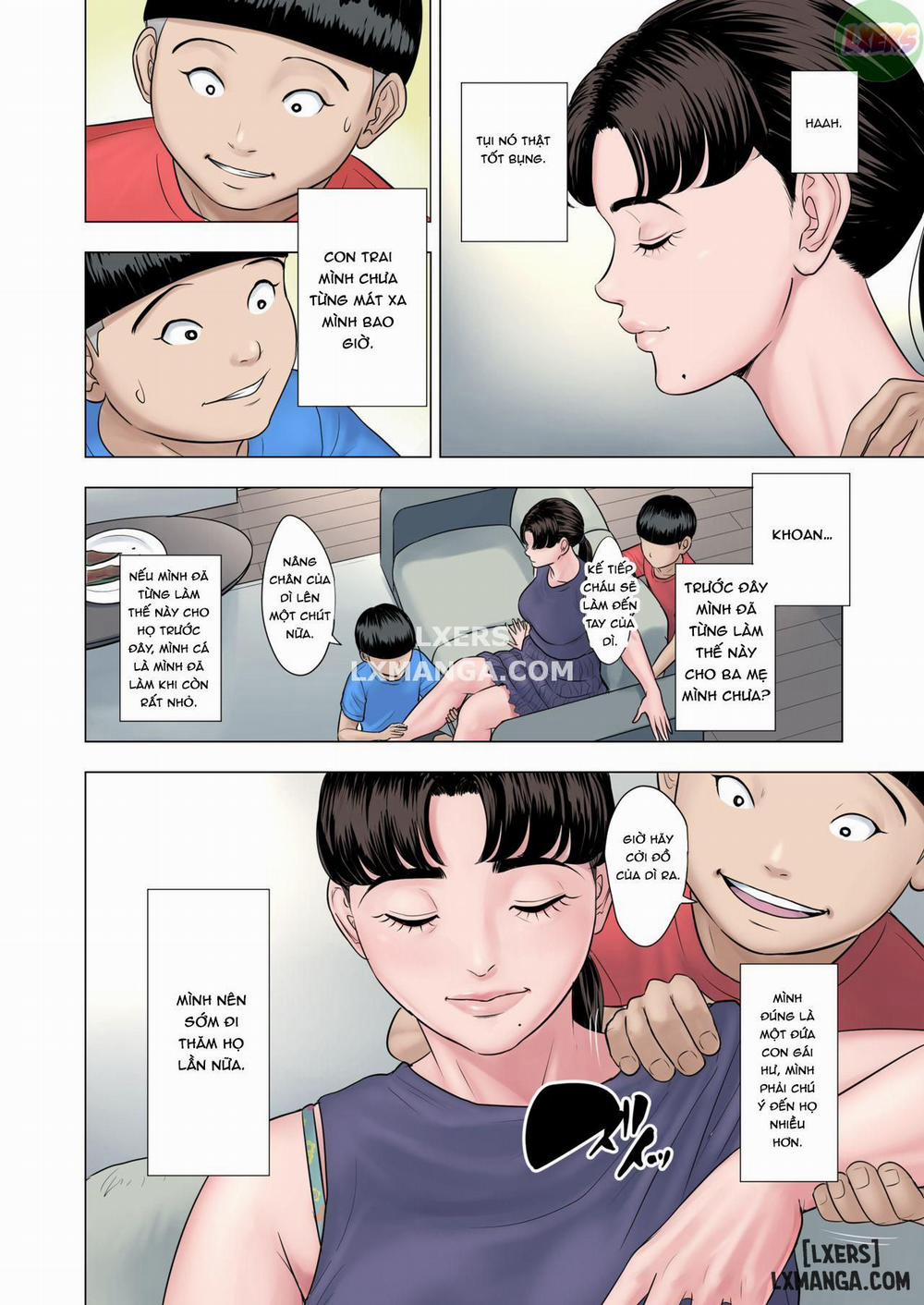 manhwax10.com - Truyện Manhwa Futago no Oi no Oba Koukou Chương Oneshot Trang 8