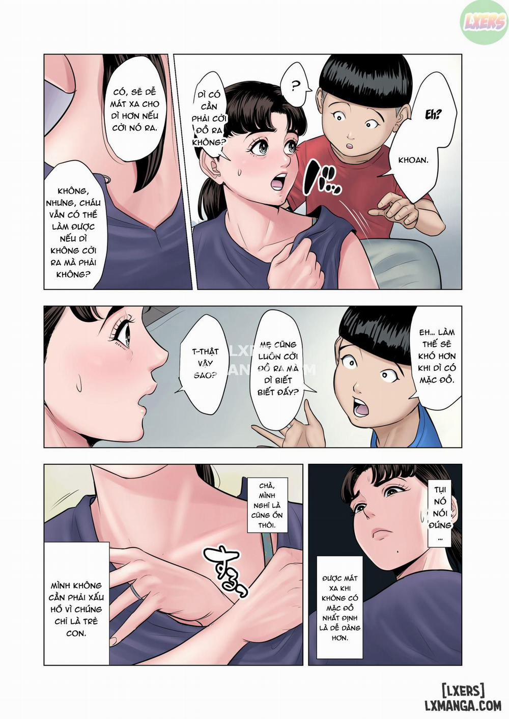 manhwax10.com - Truyện Manhwa Futago no Oi no Oba Koukou Chương Oneshot Trang 9