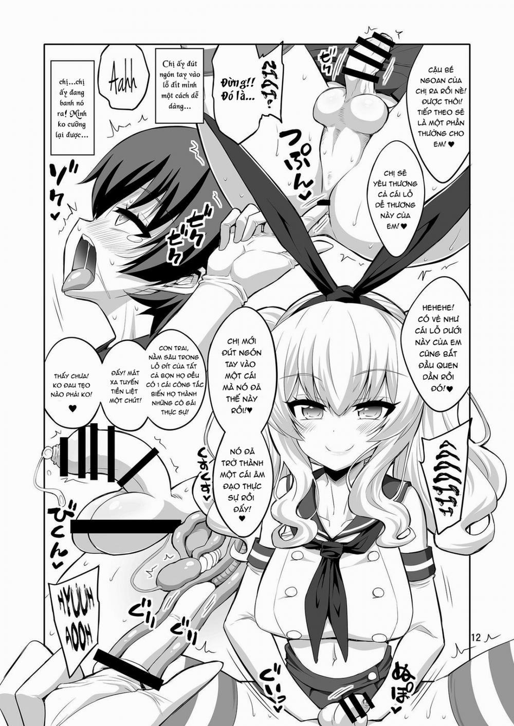 manhwax10.com - Truyện Manhwa Futanari Kashima ni Mesu Choukyou sarechatta Teitoku-san (Kantai Collection -KanColle-) Chương Oneshot Trang 13