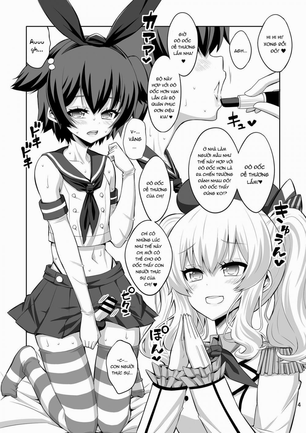 manhwax10.com - Truyện Manhwa Futanari Kashima ni Mesu Choukyou sarechatta Teitoku-san (Kantai Collection -KanColle-) Chương Oneshot Trang 5