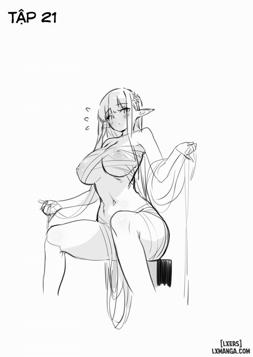 manhwax10.com - Truyện Manhwa Futanari No Elf Chương 21 Trang 1