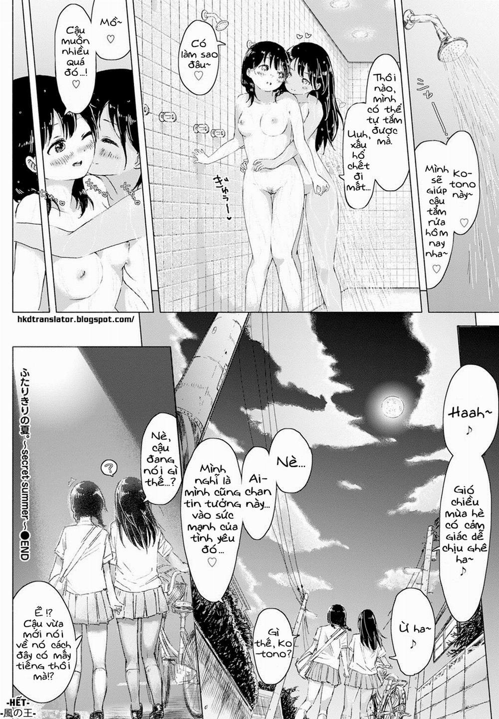 manhwax10.com - Truyện Manhwa Futarikiri no Natsu - Bí mật mùa hè Chương Oneshot Trang 16