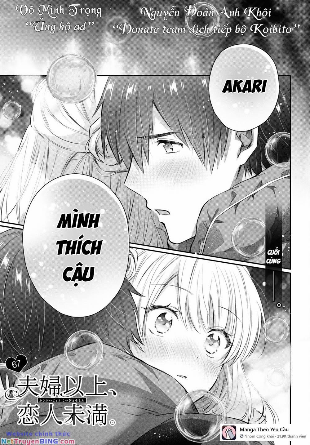 manhwax10.com - Truyện Manhwa Fuufu Ijou, Koibito Miman Chương 67 Trang 2