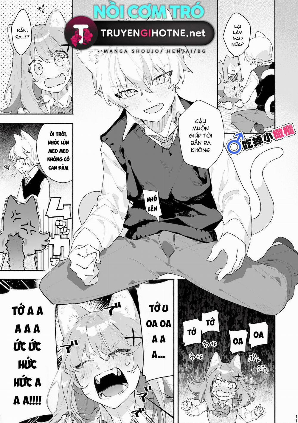 manhwax10.com - Truyện Manhwa ♂ Ga Uke. Neko-Chan X Neko-Kun Chương 1 1 Trang 12