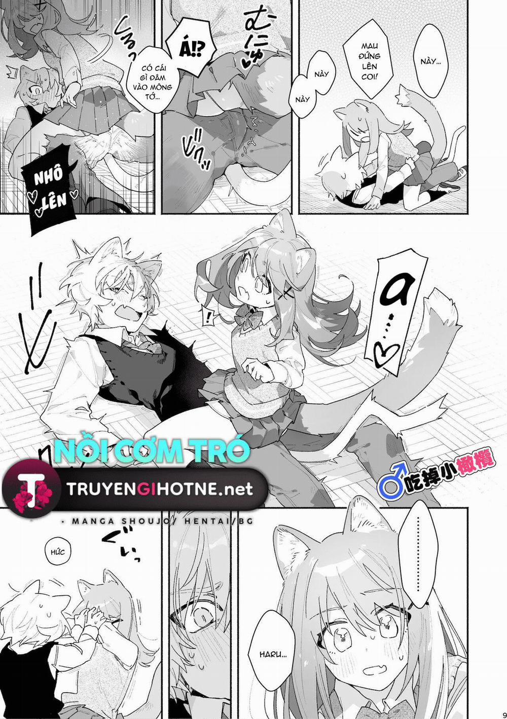 manhwax10.com - Truyện Manhwa ♂ Ga Uke. Neko-Chan X Neko-Kun Chương 1 1 Trang 10