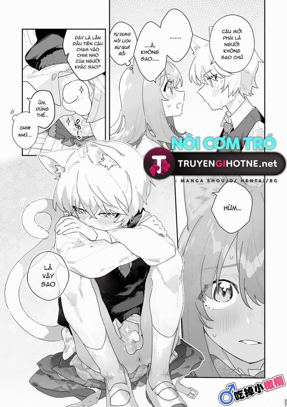 manhwax10.com - Truyện Manhwa ♂ Ga Uke. Neko-Chan X Neko-Kun Chương 1 2 Trang 13