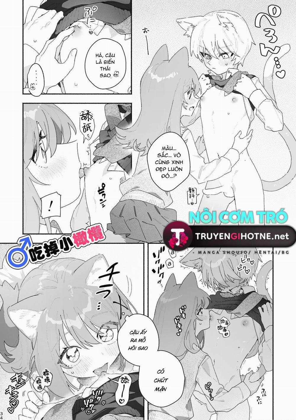 manhwax10.com - Truyện Manhwa ♂ Ga Uke. Neko-Chan X Neko-Kun Chương 3 Trang 16