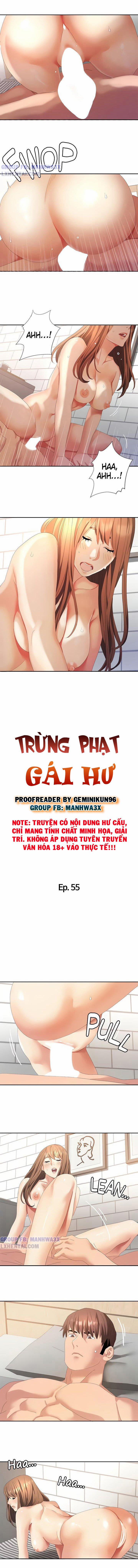 manhwax10.com - Truyện Manhwa Gái Hư Phải Bị Phạt Chương 55 Trang 1