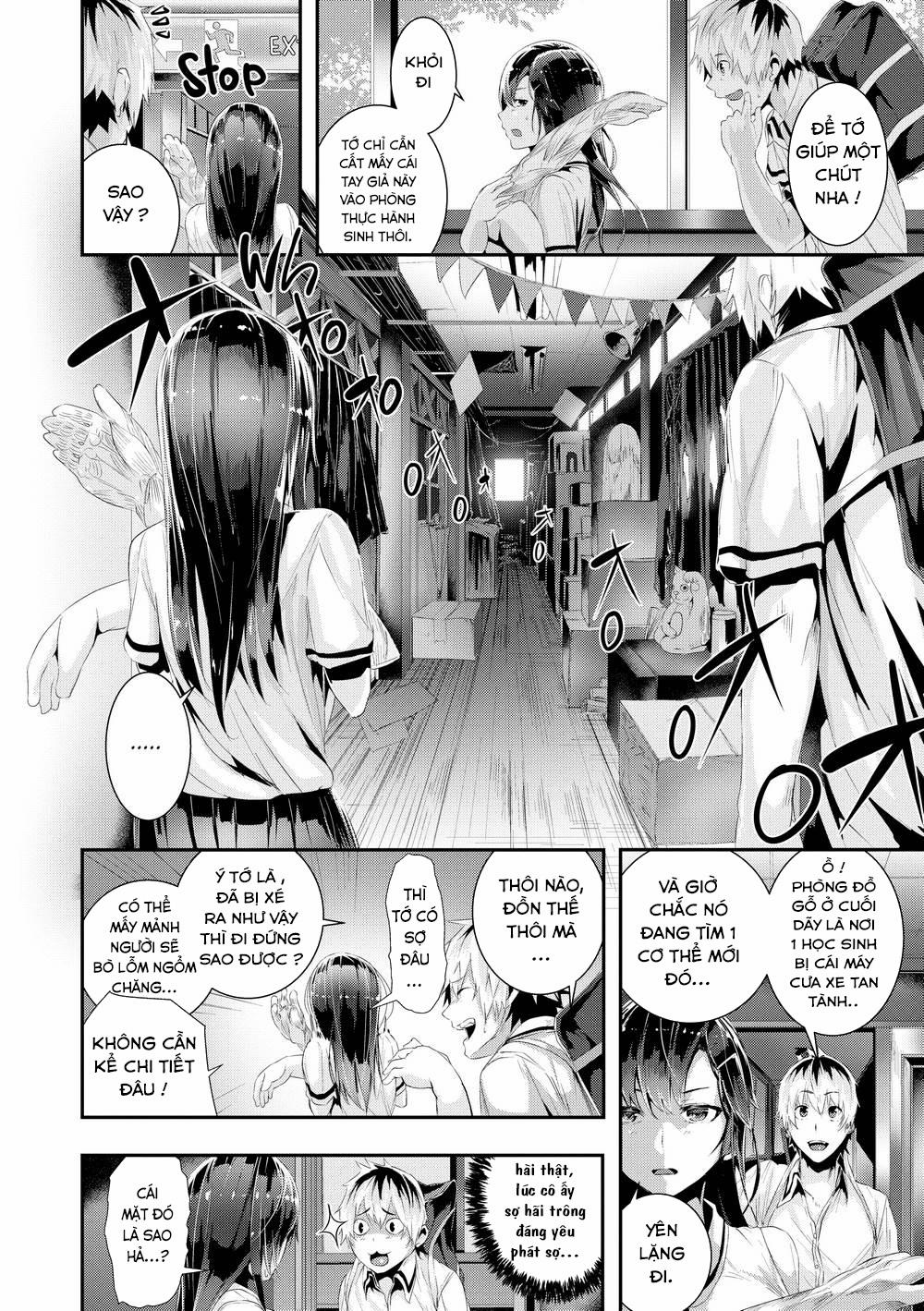 manhwax10.com - Truyện Manhwa Gakkou de Ikou! Chương 1 0 H i tr ng v anh ch ng l ng tai Trang 13