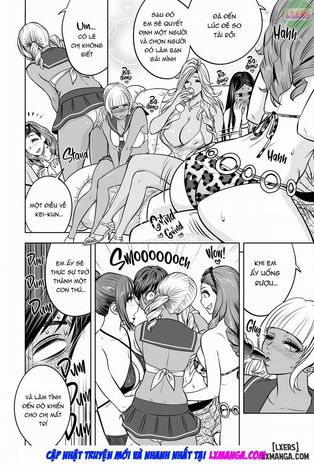 manhwax10.com - Truyện Manhwa Gal Boss and the Harem Office Chương 7 END Trang 13