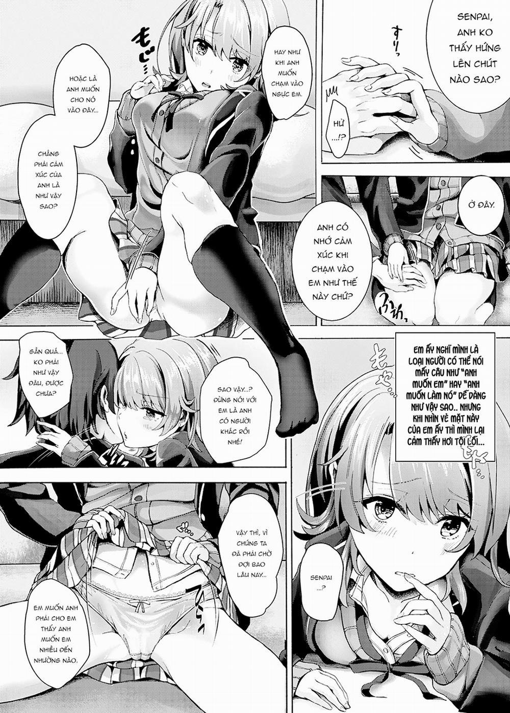 manhwax10.com - Truyện Manhwa Gaman shite, Hoshigatte. (Yahari Ore No Seishun Love Come Wa Machigatteiru) Chương Oneshot Trang 6