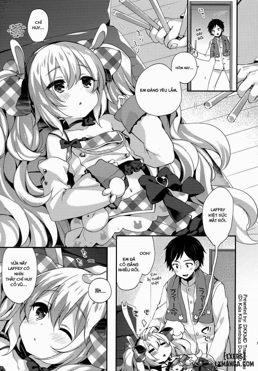 manhwax10.com - Truyện Manhwa Ganbaru Laffey wa Gohoubi ga Hoshiin da yo Chương Oneshot Trang 4