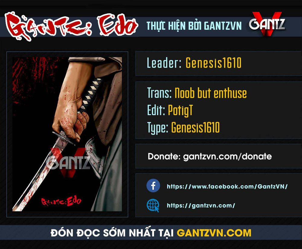 manhwax10.com - Truyện Manhwa Gantz Edo Chương 0 Ch y Mau Trang 1