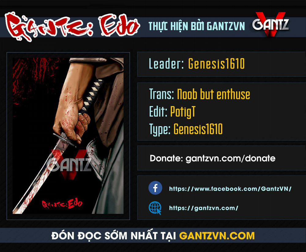 manhwax10.com - Truyện Manhwa Gantz Edo Chương 0 Raizo Trang 18