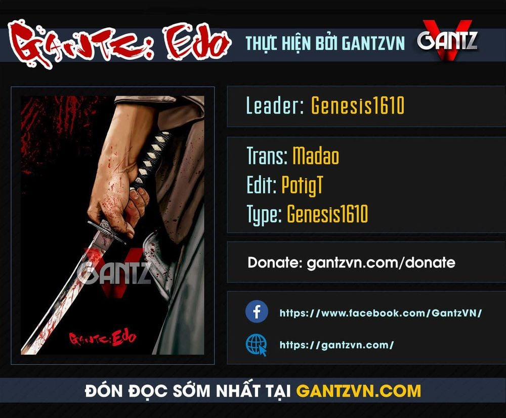 manhwax10.com - Truyện Manhwa Gantz Edo Chương 0 Thi n th Quan m Trang 1