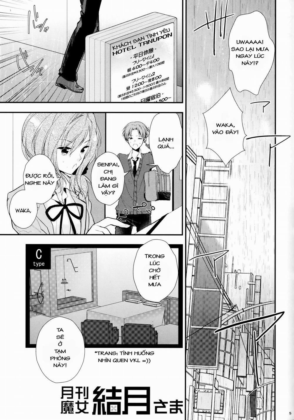 manhwax10.com - Truyện Manhwa Gekkan Majo Yuzuki-sama (Gekkan Shoujo Nozaki-kun) Chương Oneshot Trang 5