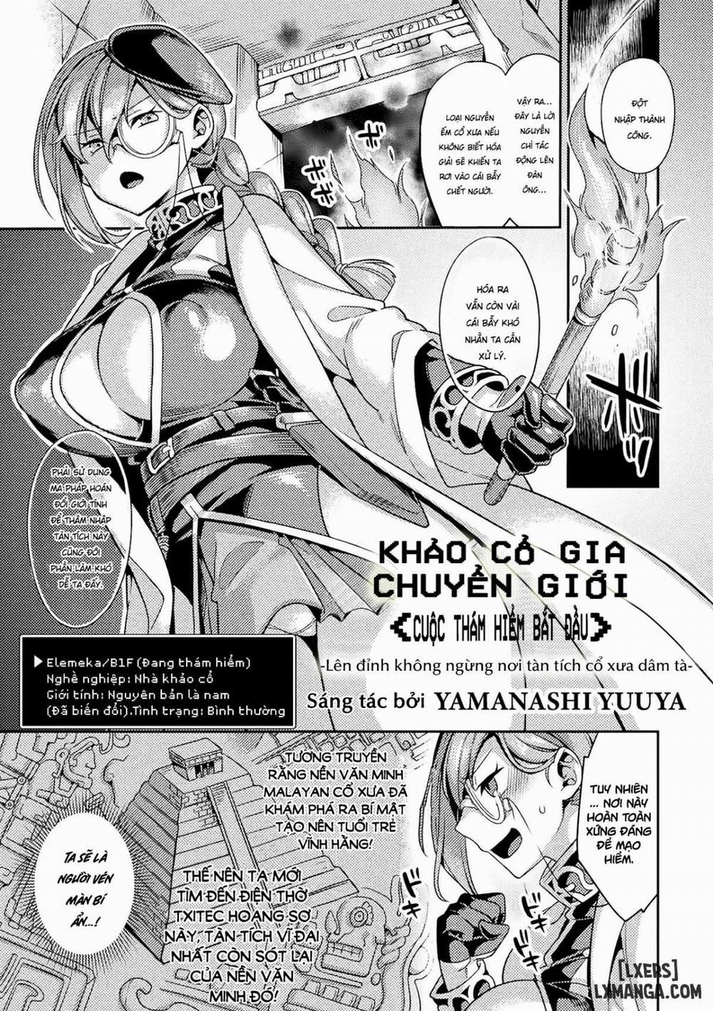 manhwax10.com - Truyện Manhwa Genderbent Archaeologist Chương Oneshot Trang 2