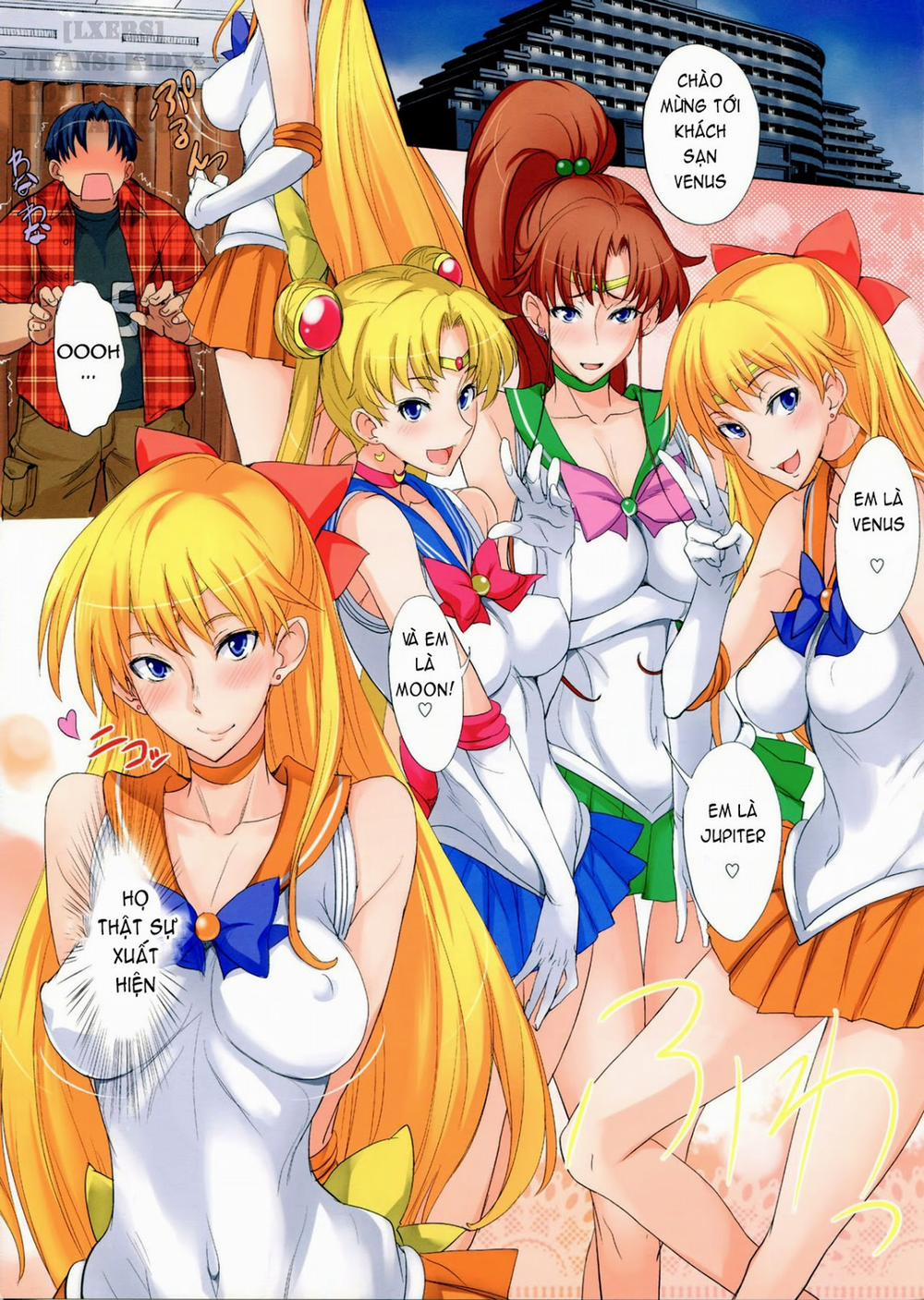 manhwax10.com - Truyện Manhwa Getsu Ka Sui Moku Kin Do Nichi 2 (Sailor Moon) Chương Oneshot Trang 3