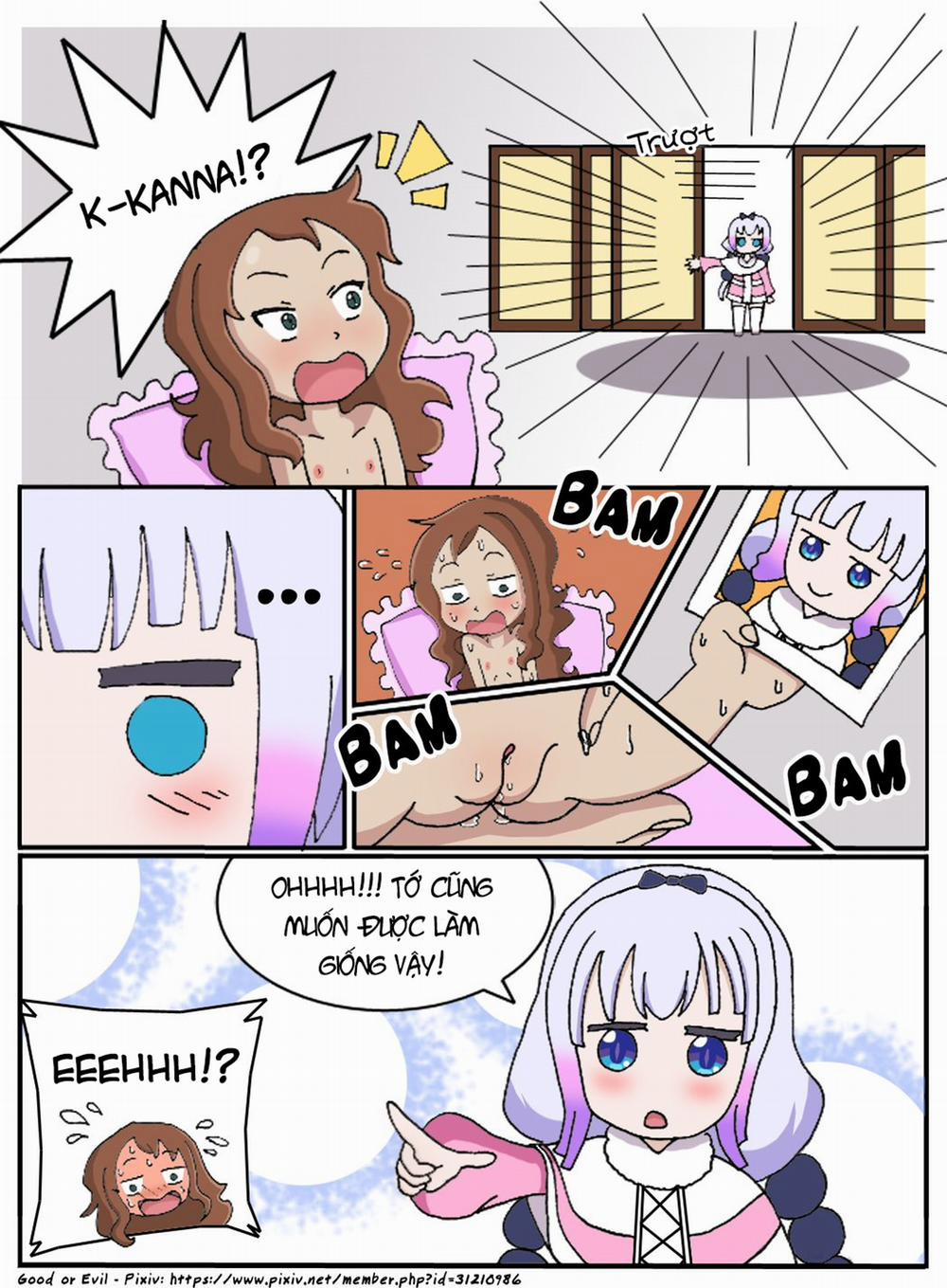 manhwax10.com - Truyện Manhwa Getting Caught! (Miss Kobayashi's Dragon Maid) Chương OneShot Trang 5