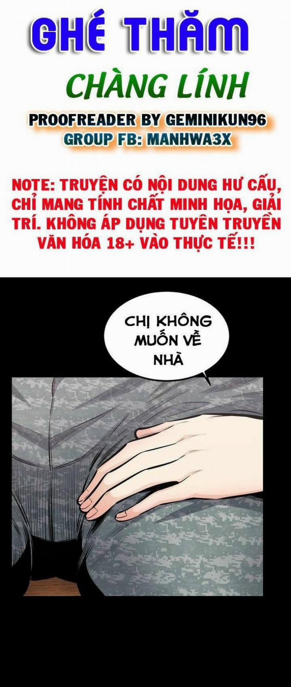 manhwax10.com - Truyện Manhwa Ghé Thăm Chàng Lính Chương 40 Trang 1