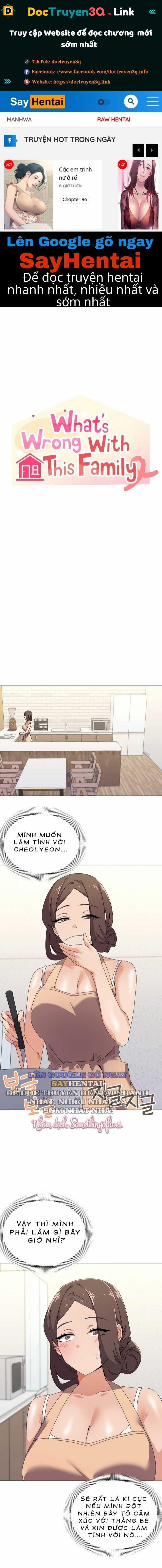 manhwax10.com - Truyện Manhwa Gia Đình Có Chuyện Gì Thế Chương 30 Trang 1