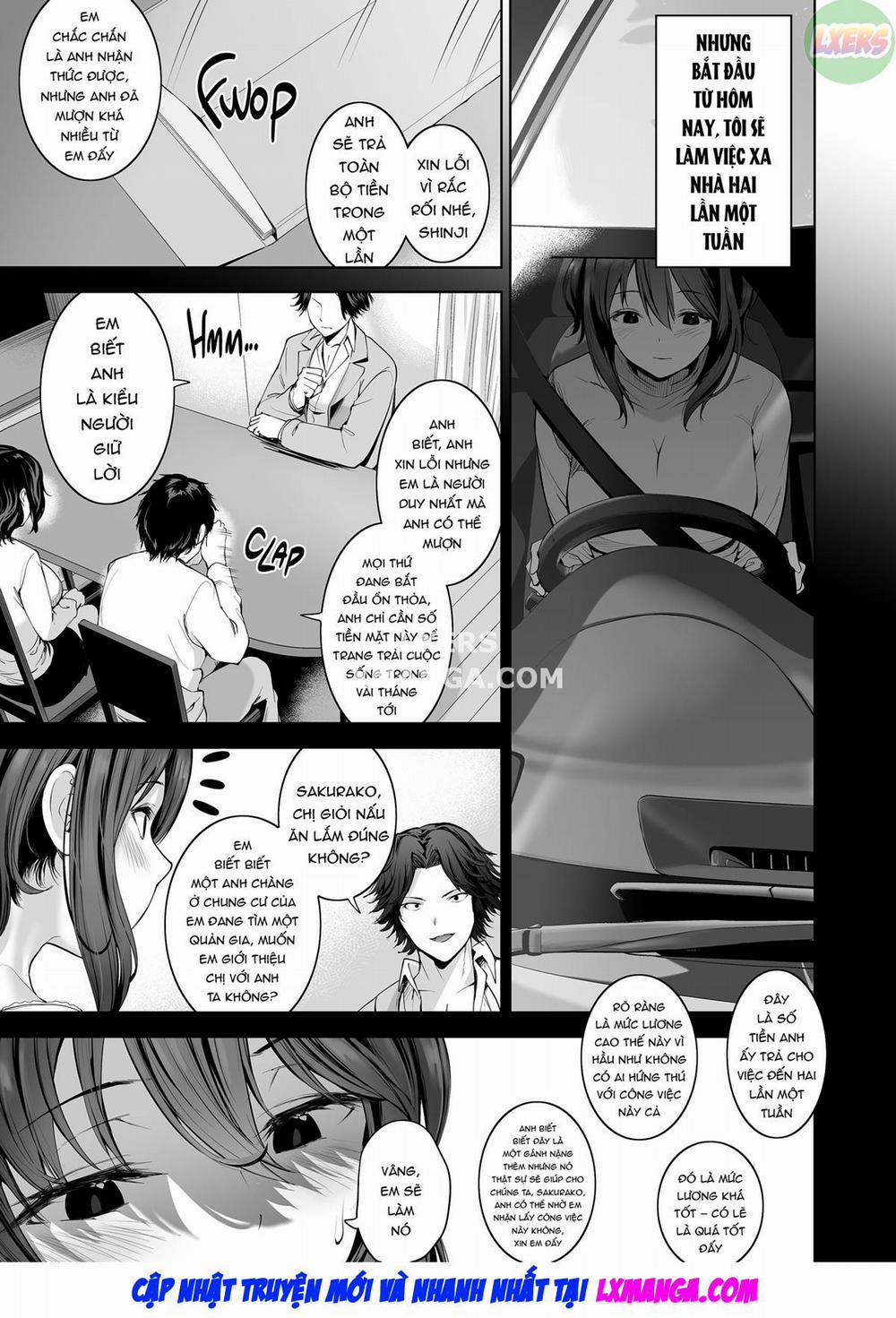 manhwax10.com - Truyện Manhwa Gitei no Kaseifu o Suru Hitozuma Otto no Shiranai Aida ni Netorarete yuku Hibi Chương Oneshot Trang 7