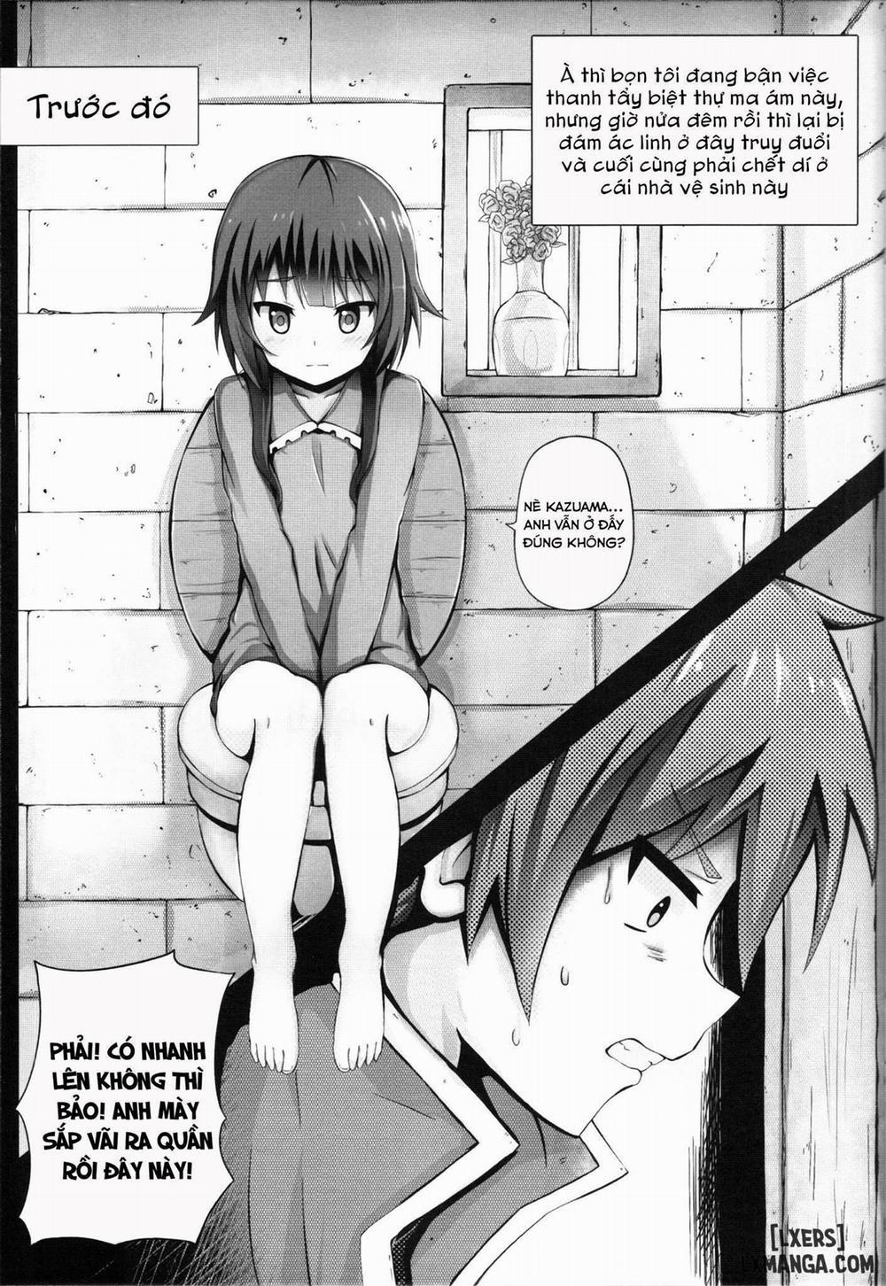 manhwax10.com - Truyện Manhwa Giving to Megumin in the Toilet Chương Oneshot Trang 2