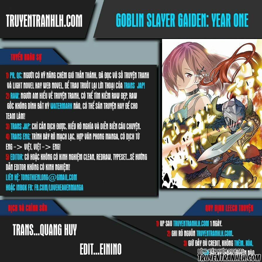 manhwax10.com - Truyện Manhwa Goblin Slayer Gaiden: Year One Chương 1 Trang 1