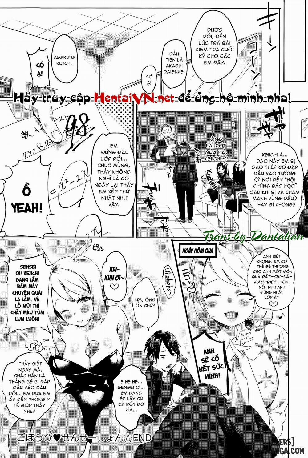 manhwax10.com - Truyện Manhwa Gohoubi ♥ Sensation Chương Oneshot Trang 18