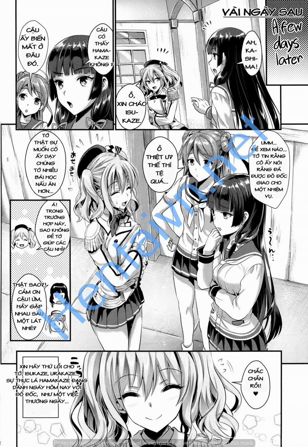 manhwax10.com - Truyện Manhwa Gohoushi Tantou no Kashima to Hamakaze desu (Kantai Collection) Chương Oneshot Trang 31