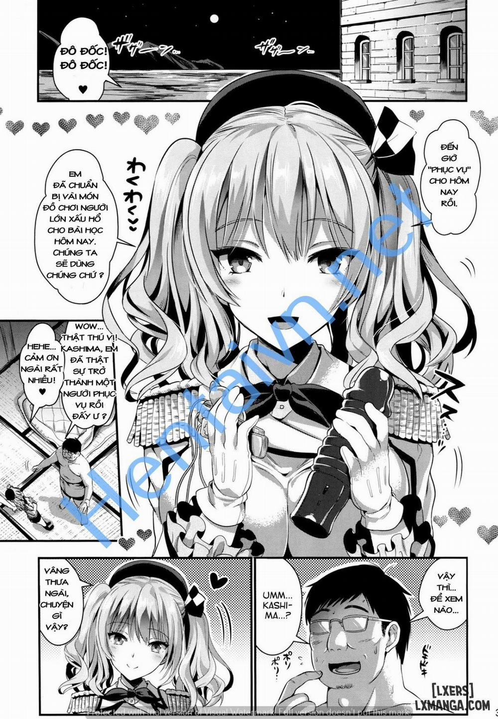 manhwax10.com - Truyện Manhwa Gohoushi Tantou no Kashima to Hamakaze desu Chương Oneshot Trang 2