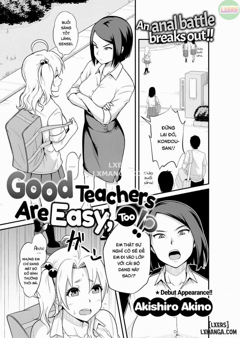 manhwax10.com - Truyện Manhwa Good Teachers Are Easy, Too! Chương Oneshot Trang 1