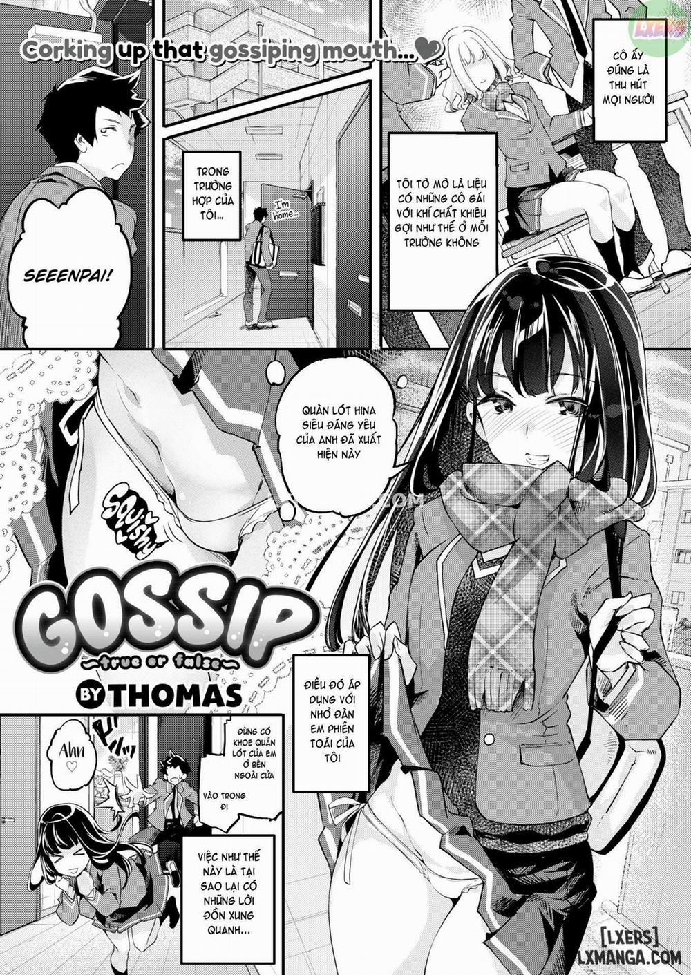 manhwax10.com - Truyện Manhwa Gossip Chương Oneshot Trang 1