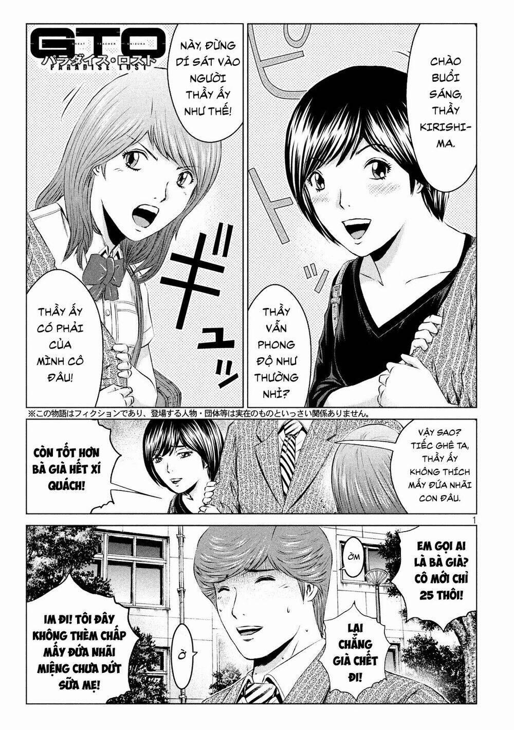 manhwax10.com - Truyện Manhwa Great Teacher Onizuka : Paradise Lost Chương 109 Trang 1