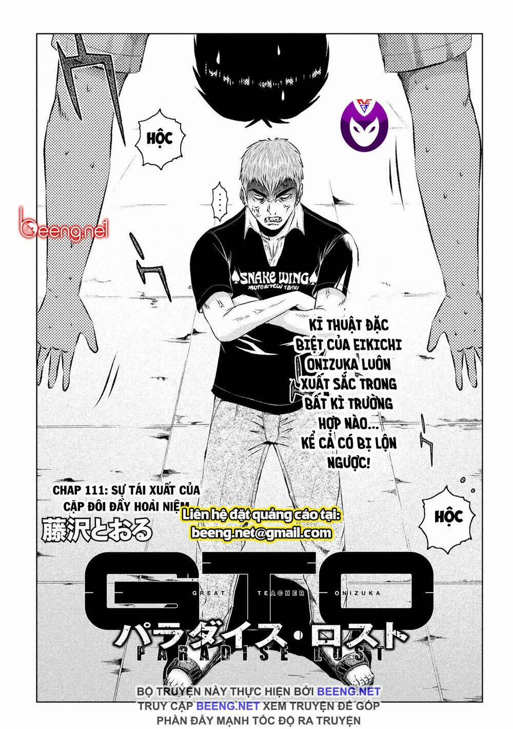 manhwax10.com - Truyện Manhwa Great Teacher Onizuka : Paradise Lost Chương 111 Trang 4