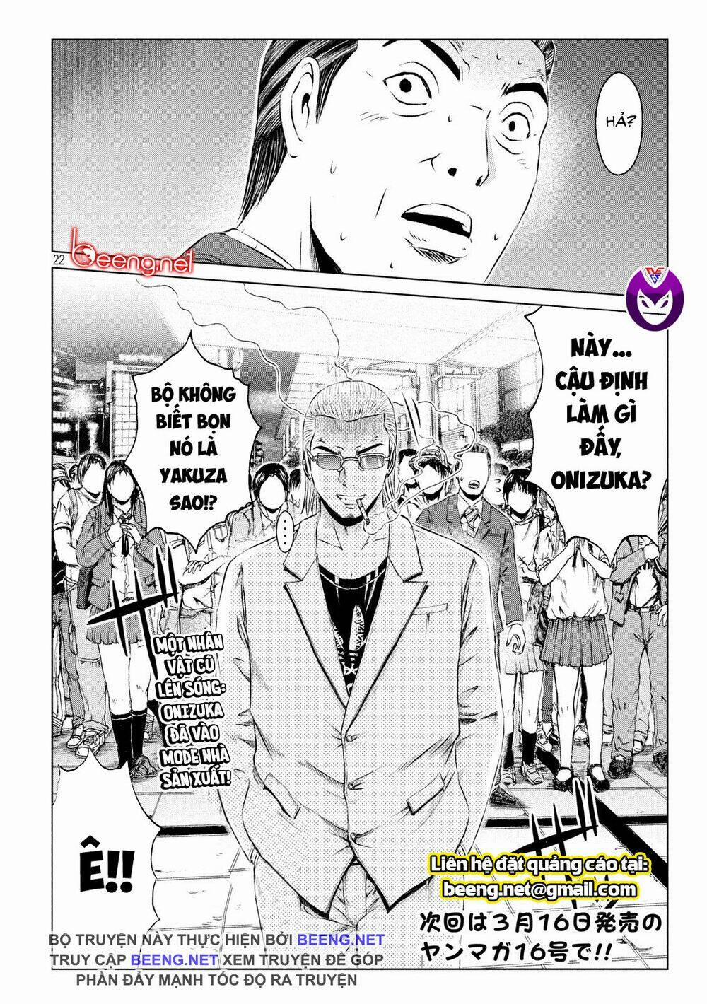 manhwax10.com - Truyện Manhwa Great Teacher Onizuka : Paradise Lost Chương 116 Trang 21