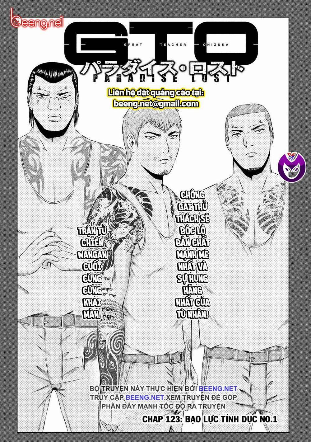 manhwax10.com - Truyện Manhwa Great Teacher Onizuka : Paradise Lost Chương 123 Trang 1